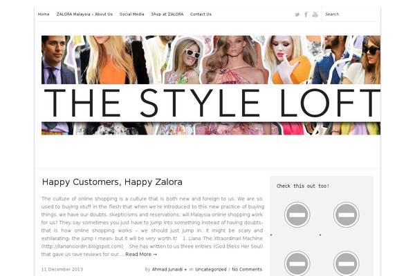 Triangle Magazine theme site design template sample