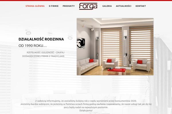Bridge theme site design template sample