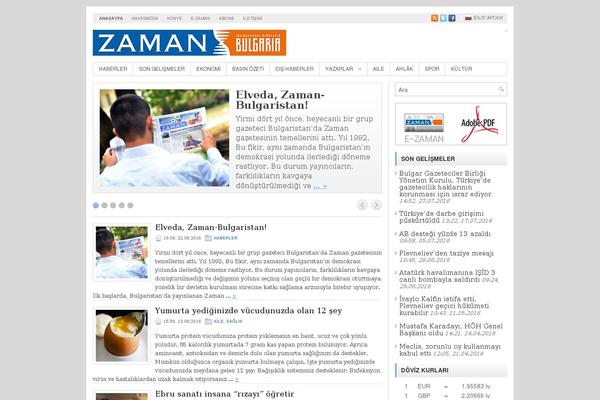 Zaman theme websites examples