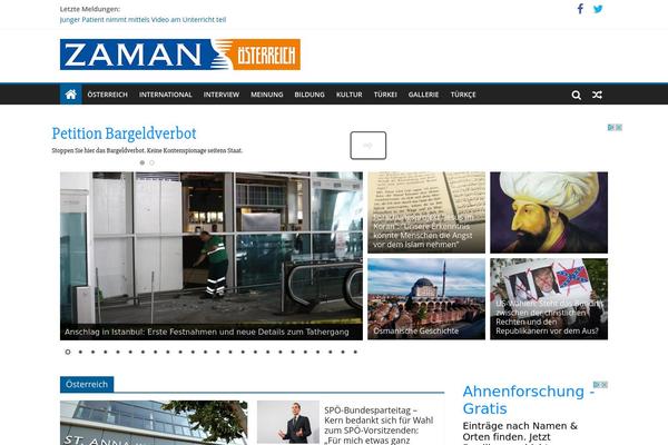 Site using Featured Video Plus plugin