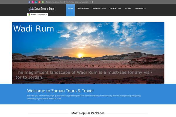 Tour Package v1.01 theme site design template sample