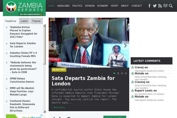 zambia WordPress theme, websites list used zambia theme zambia theme websites examples