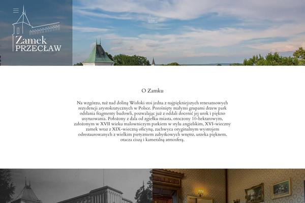 zamekprzeclaw.pl site used Jack