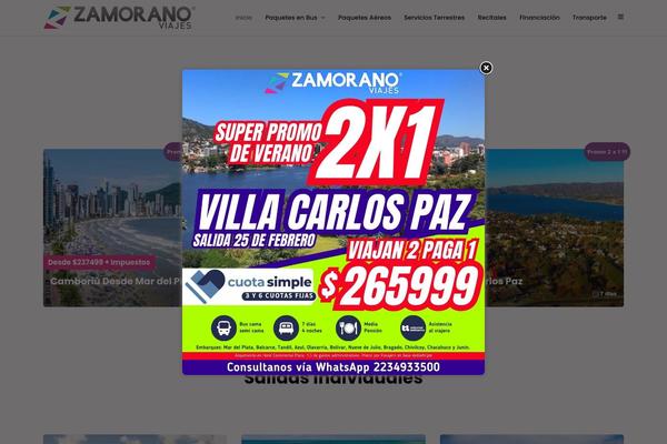 Site using Grandtour-custom-post plugin
