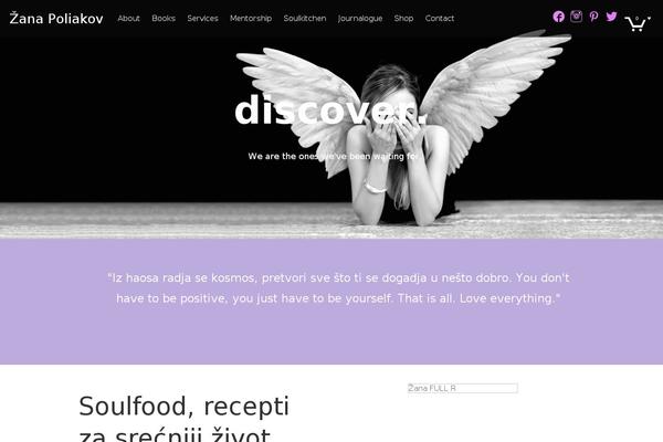 Tesseract theme site design template sample