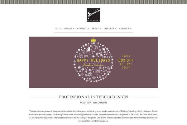 Sonata theme site design template sample