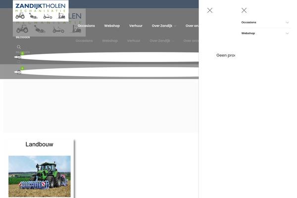Site using Woocommerce-lookbook plugin