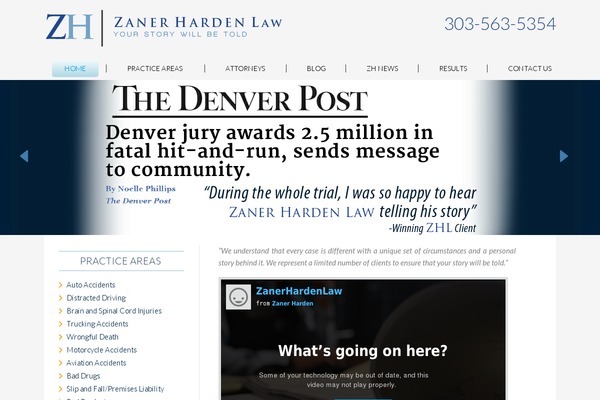 zanerhardenlaw.com site used Zanerhardenlaw