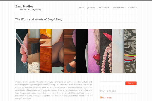 The Cotton theme site design template sample