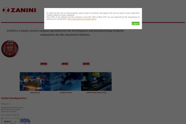 Site using Cookie-warning plugin