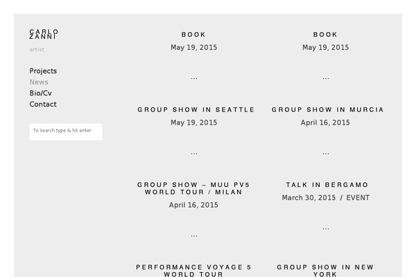 Crush theme site design template sample