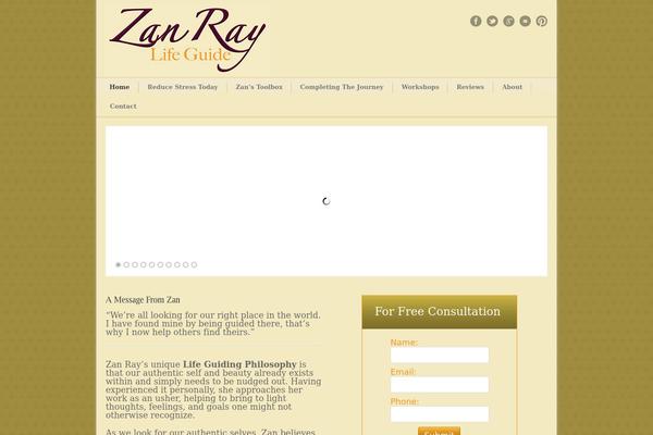 Modernize theme site design template sample