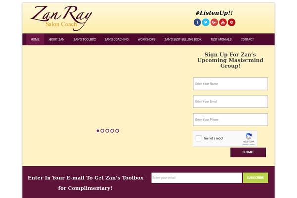 Site using Popup with fancybox plugin