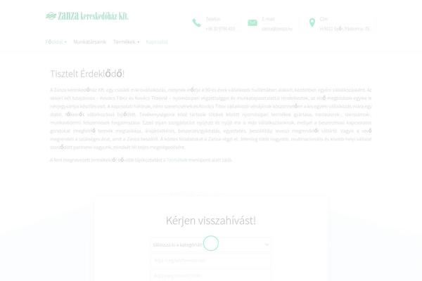 zanza.hu site used Fintech