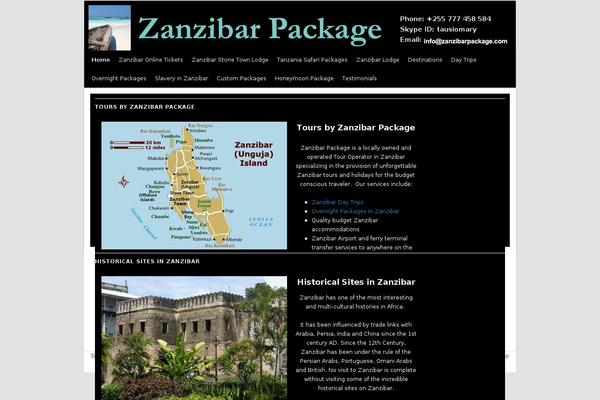 Twenty Eleven theme site design template sample