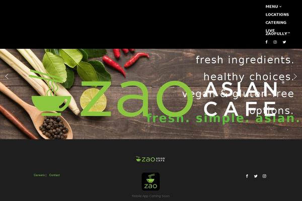 Garnish theme site design template sample
