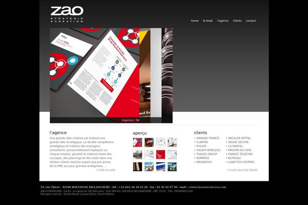 Studiobox theme site design template sample