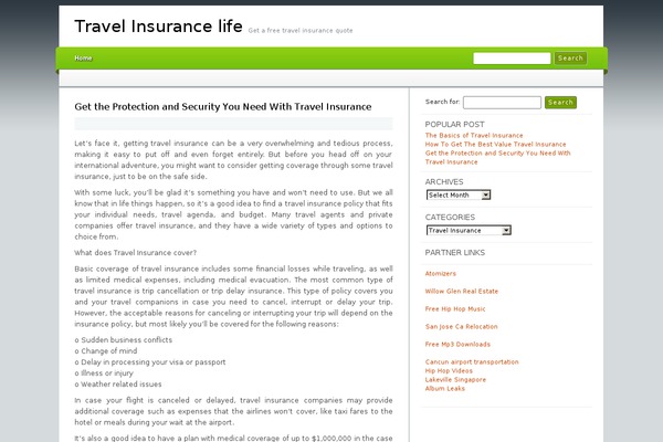 Arb theme site design template sample