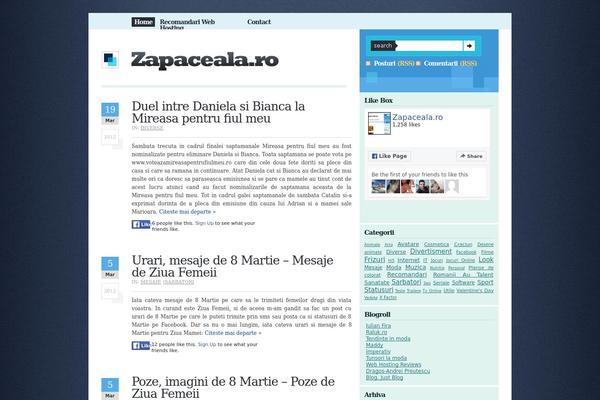 Compositio theme site design template sample