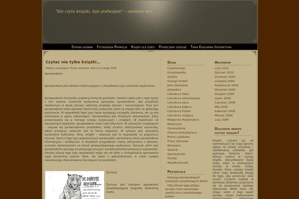 Miscellany theme site design template sample