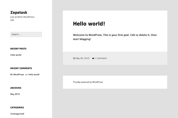 Marine theme site design template sample
