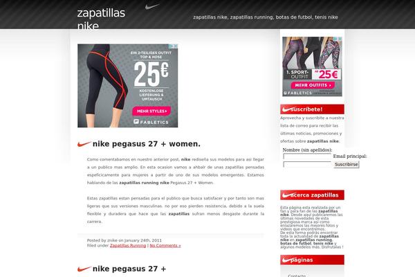 zapatillasnike.net site used Stylized