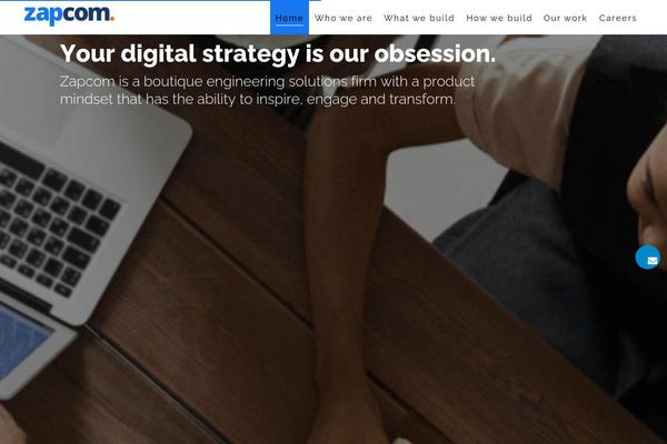 Highend theme site design template sample