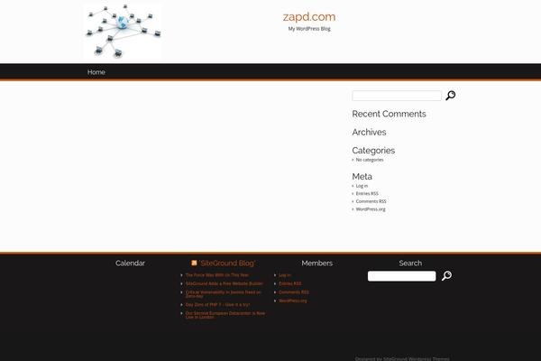 World theme site design template sample