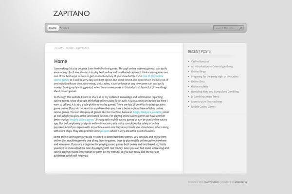 TheProfessional theme site design template sample