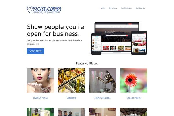 Make theme site design template sample