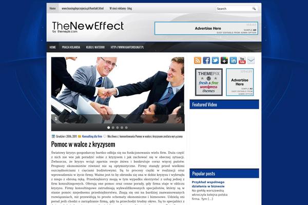 zaplanujreklame.pl site used Theneweffect