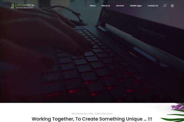 Bumblebee theme site design template sample