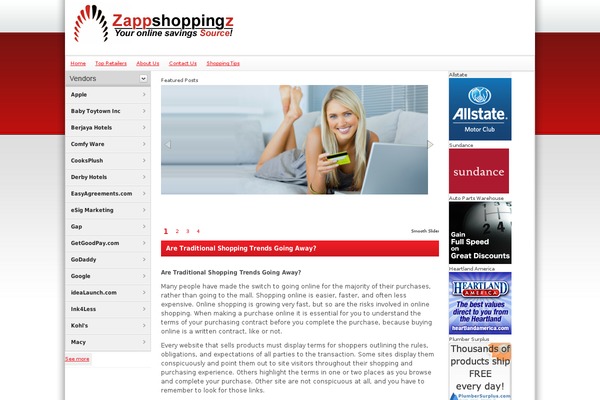 zapp theme websites examples