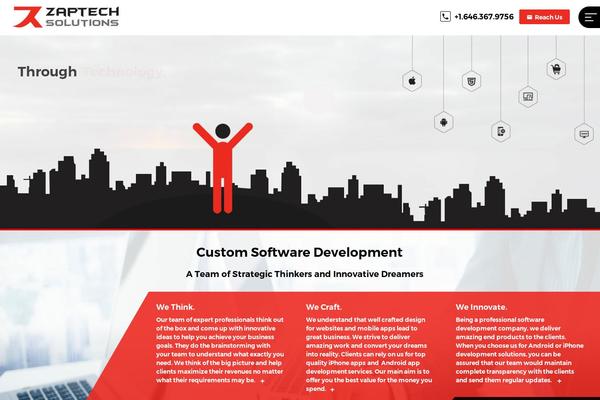 Site using WP Testimonials with rotator widget plugin