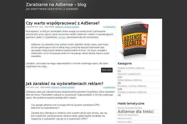 Simply Works Core theme site design template sample