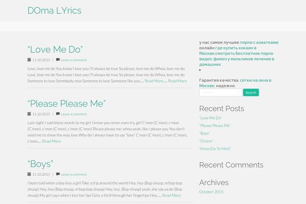Flat Bootstrap theme site design template sample