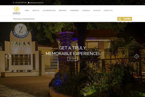 Holiday theme site design template sample