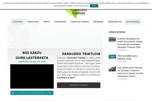 zarauzkotriatloia.com site used Zarauzko
