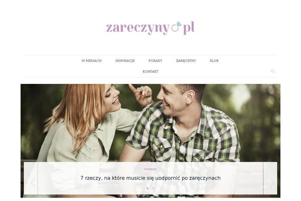 zareczyny.pl site used Zareczyny