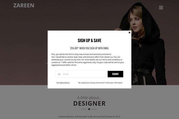 Optimizer theme site design template sample