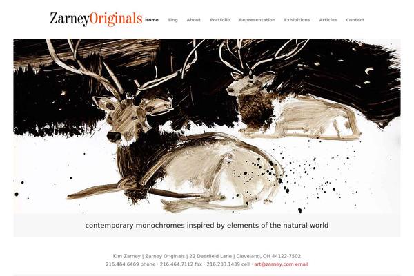 Hardy theme site design template sample