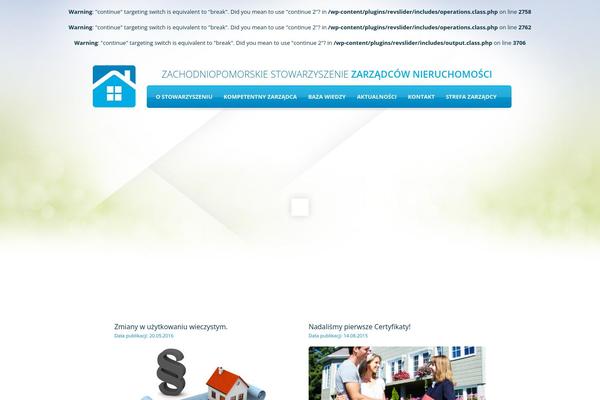 zarzadcy.szczecin.pl site used Zszn