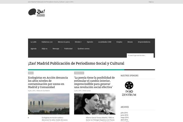Extranews theme site design template sample