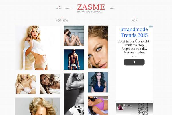 Tripod theme site design template sample