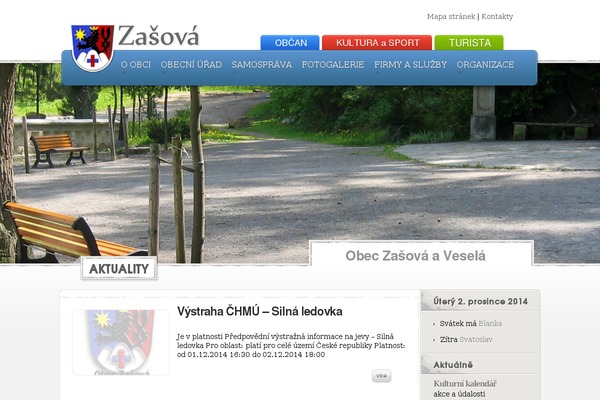 Site using Čeština pro WordPress plugin
