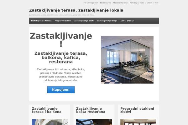 Responsive theme site design template sample