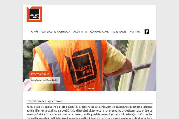 Esteem theme site design template sample