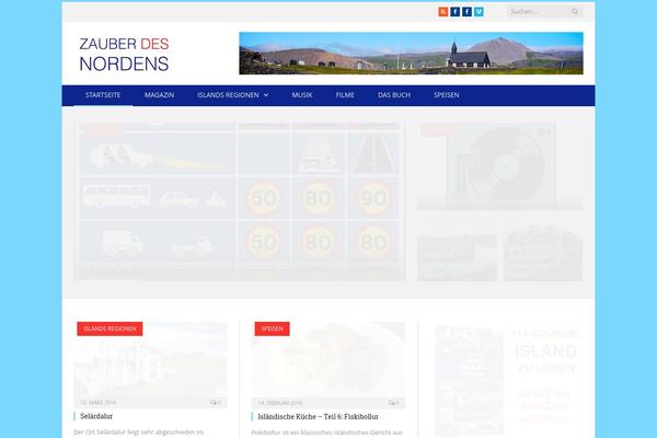 PenNews theme site design template sample