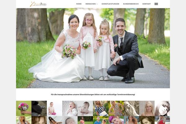 Photography theme site design template sample
