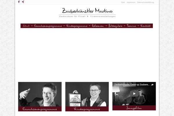 zauberer-martino.de site used Vigor